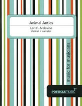 Animal Antics Clarinet with Narrator cover